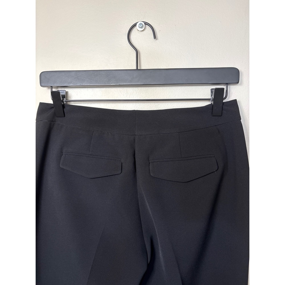 Karl Lagerfeld Paris Black Dress Pants Women's Size 4 Straight Leg Suit Trousers - Picture 3 of 7